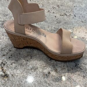 Pedro Garcia blush wedges size 39